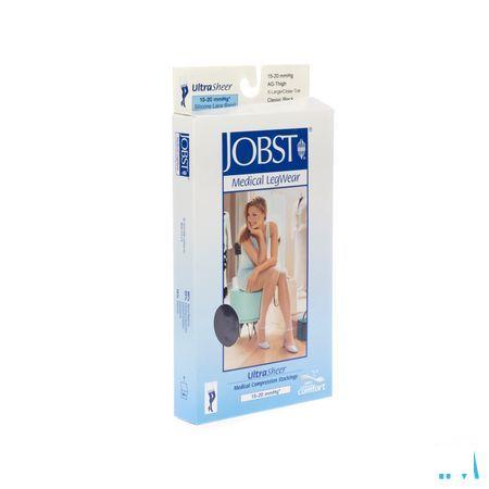 Jobst Ultrasheer Comf.C1 Bas Cuisse Cl.Black Xl