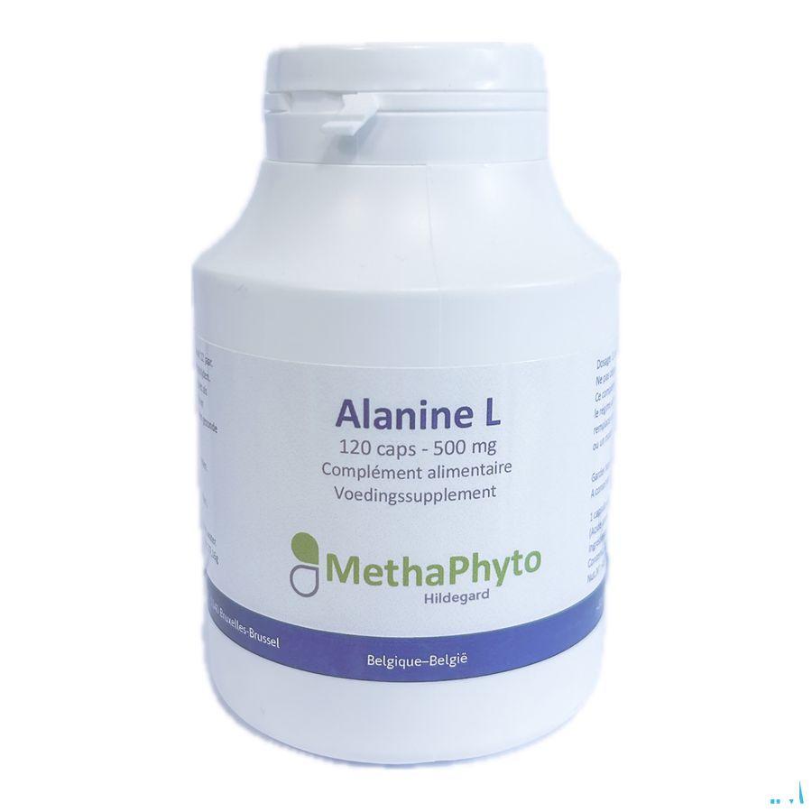 Alanine L 500 mg 120 Capsule Hildegard  -  Methaphyto
