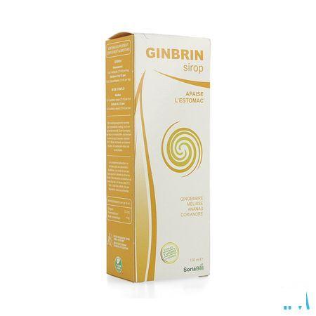 Soria Ginbrin Siroop 150 ml  -  Soria Bel