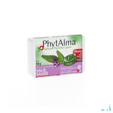 Phytalma Pastilles Gum Sauge + Stevia 50 gr  -  Ixx Pharma