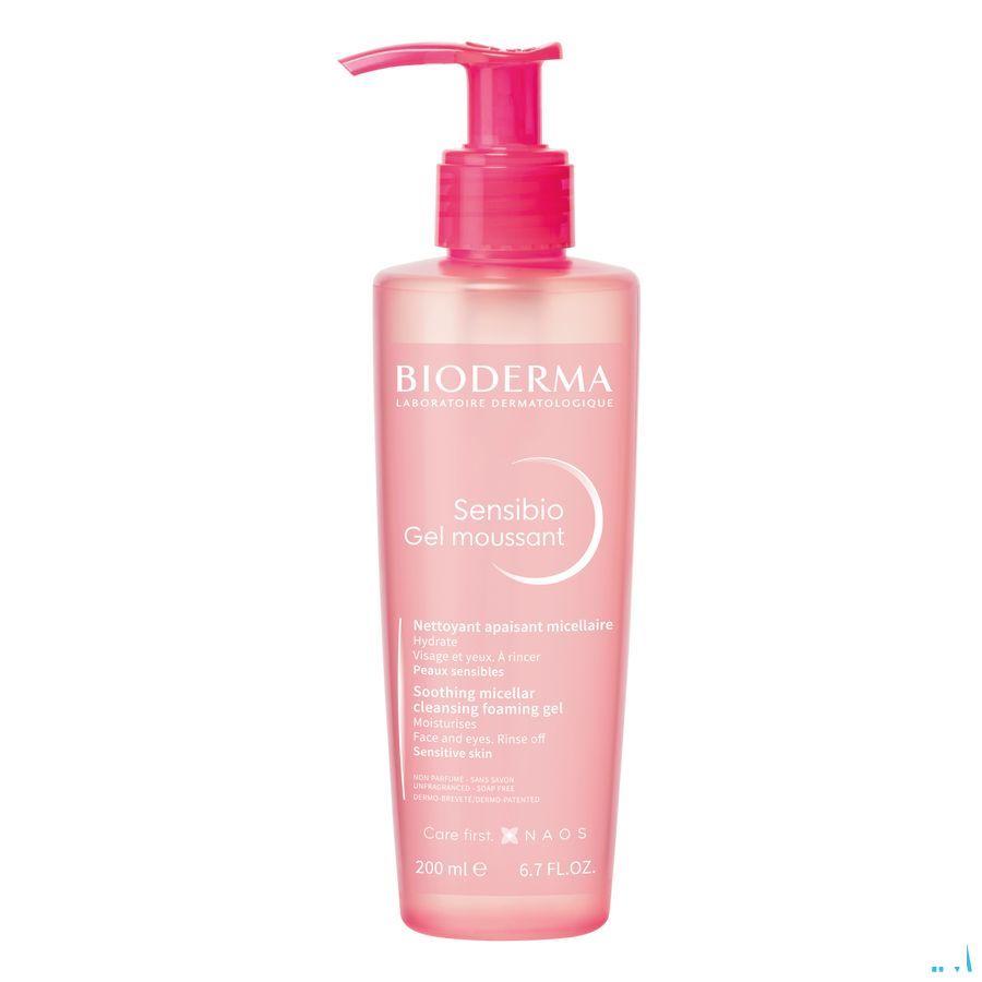 Bioderma Sensibio Reinig.gel Schuim.pompfles 200 ml