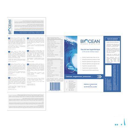 Biocean Hypertonic ampoules 300 ml  -  Energetica Natura