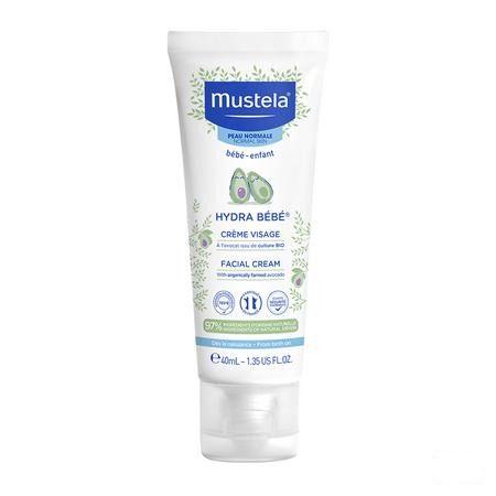 Mustela Baby Hydra Gelaatscreme Tube 40 ml