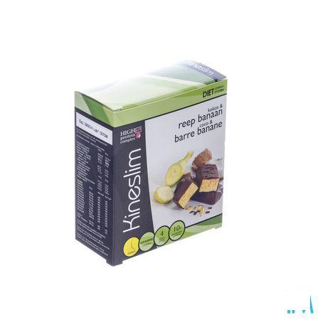 Kineslim Reep Kokos-banaan 4x36g  -  Ocebio