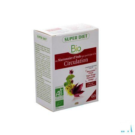 Super Diet Complexe Circulation Bio Comprimes 60  -  Superdiet Laboratoires