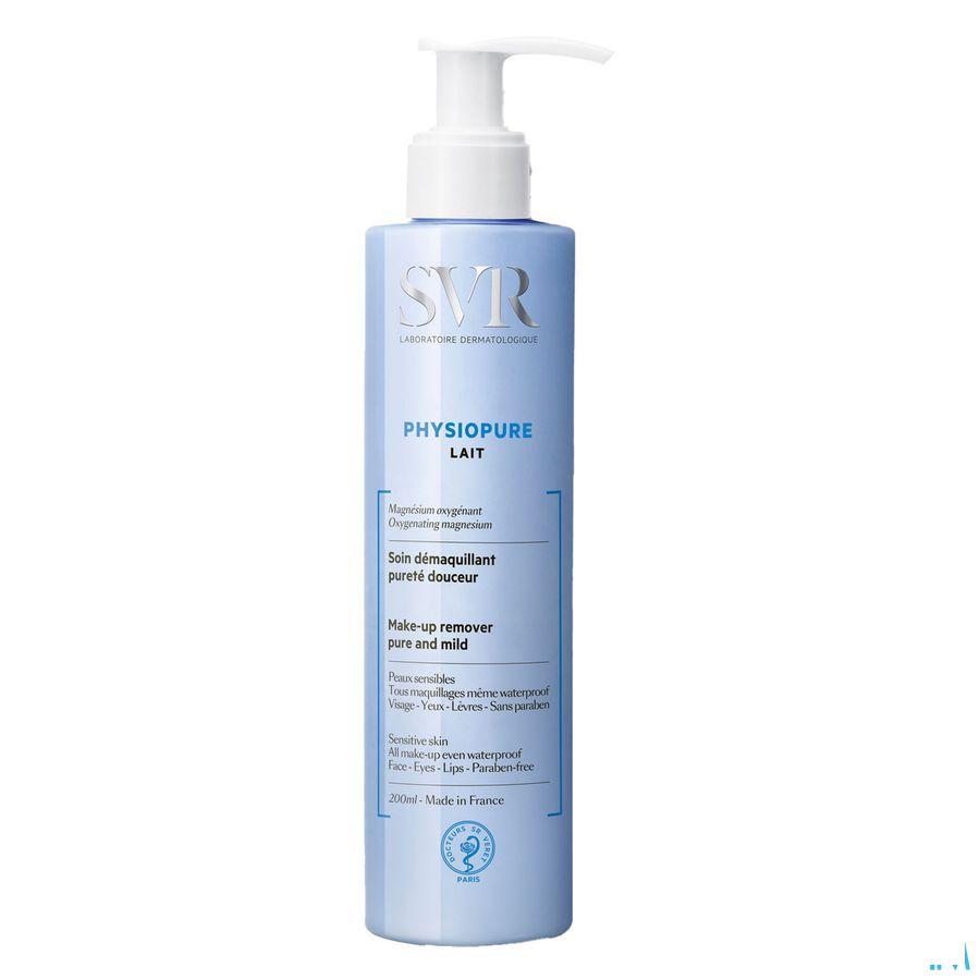Physiopure Lait Demaquillant Flacon 200 ml  -  Svr Laboratoire