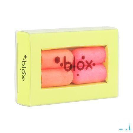 Blox Colors Mousse Bouchons D'Oreille 2 Paires