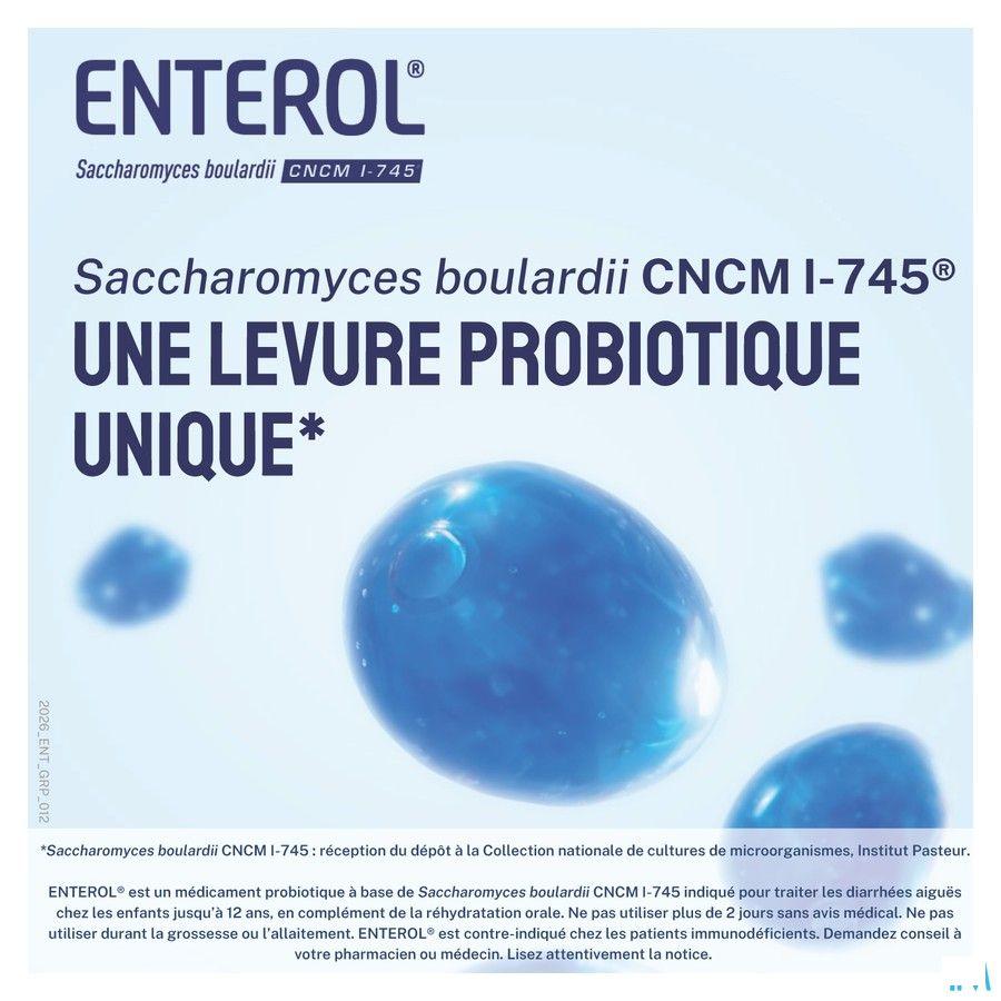 Enterol 250 mg Capsule Harde Dur S/blister 10x250 mg