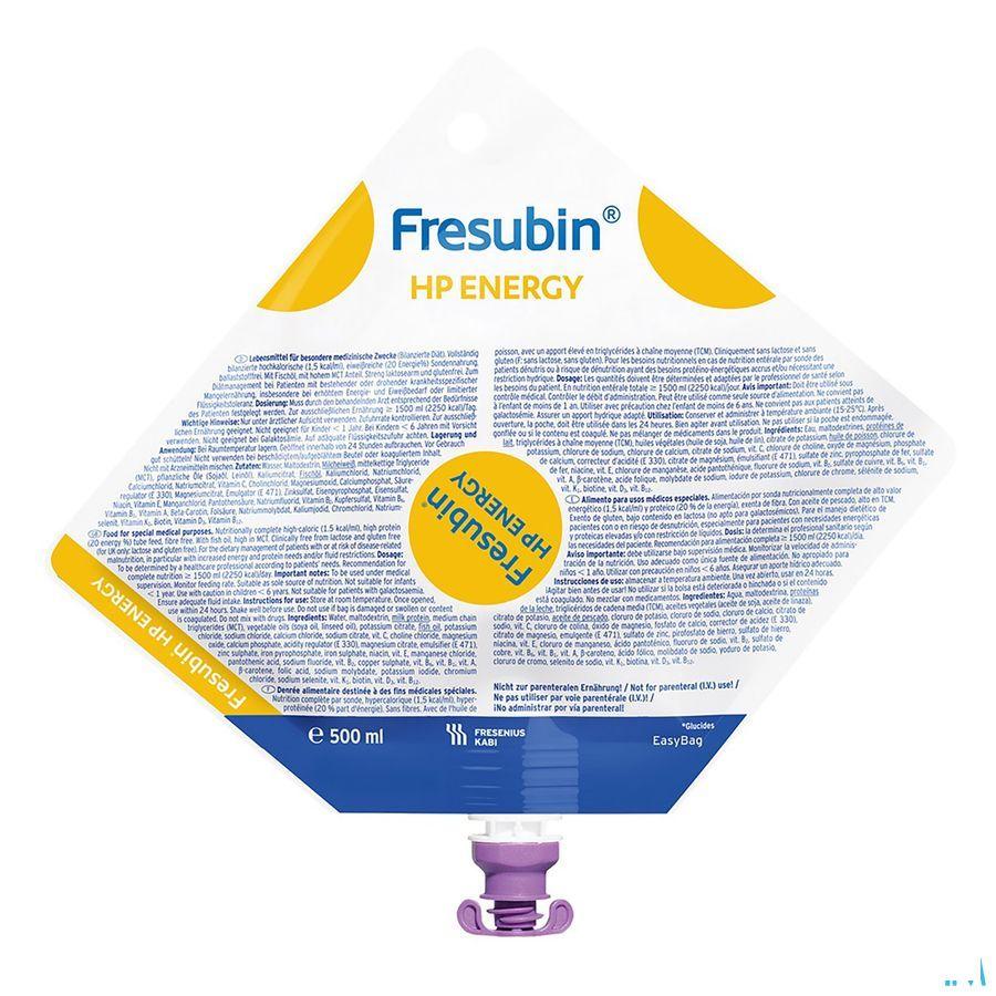 Fresubin Hp Energy Easybag 500 ml 7348221  -  Fresenius