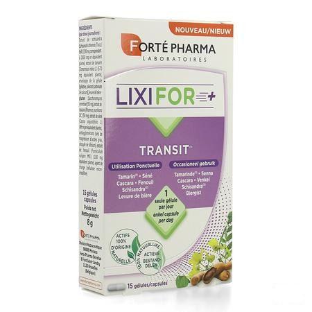 Lixifor+ Caps 15  -  Forte Pharma