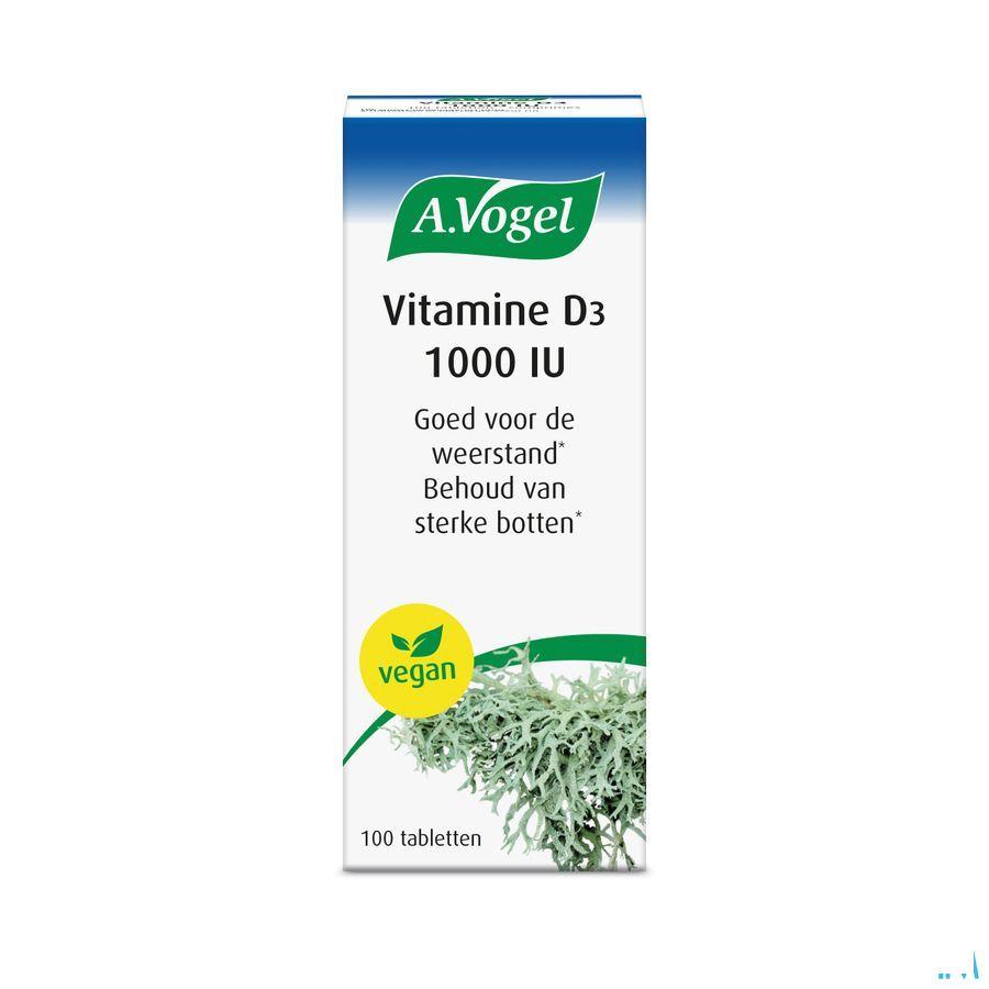 Vogel Vitamine D3 1000 Tabletten 100  -  A.vogel