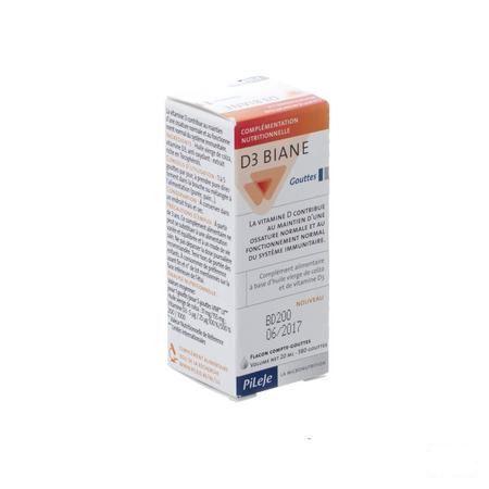 D3 Biane Liquide 20 ml  -  Pileje