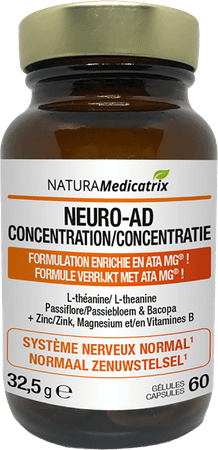 Neuro-ad Concentration Pot Capsule 60  -  Natura Medicatrix