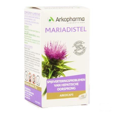 Arkocaps Mariadistel Plantaardig 45  -  Arkopharma