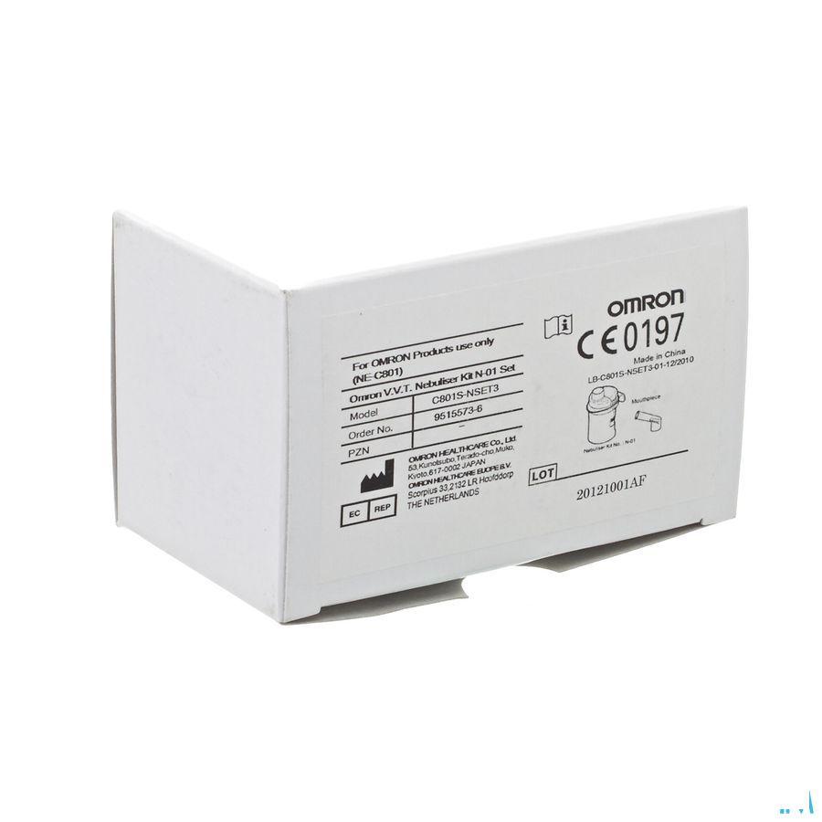 Omron Verstuifset Vvt N-01 + Mondstuk Vr C801Kd