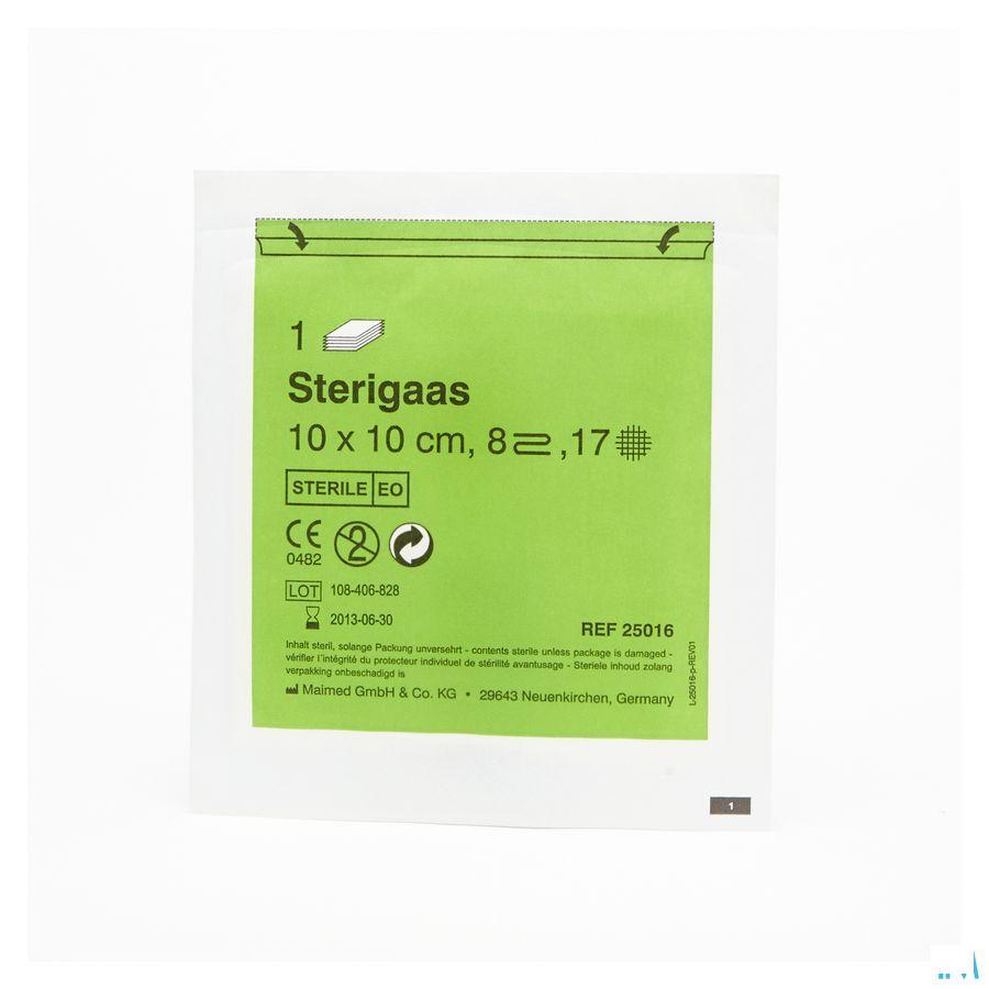 Sterigaas Kompres Steriel 8l 10,0x10,0cm 12x1