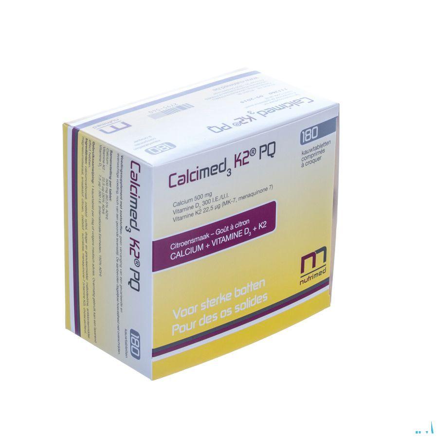 Calcimed K2 Pq Blister Kauwtabletten 180  -  Nutrimed