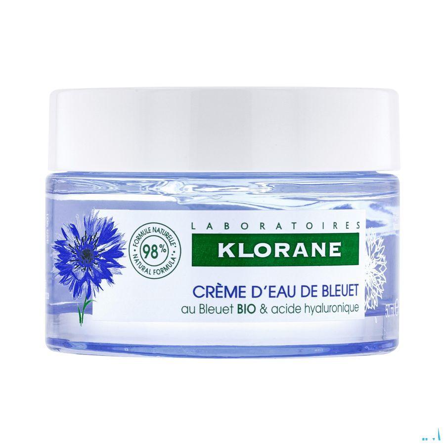 Klorane Gezicht Korenbloem Watercreme 50 ml