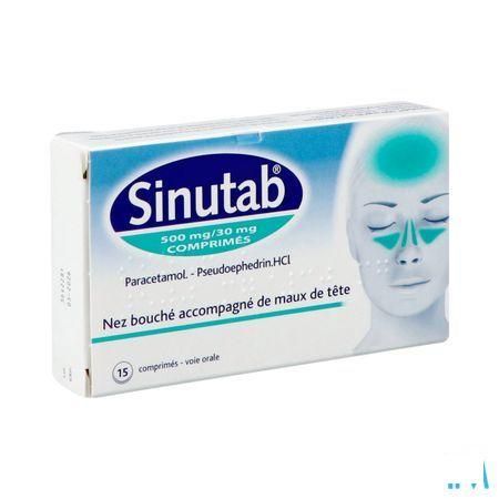 Sinutab 500/30 mg Tabletten 15