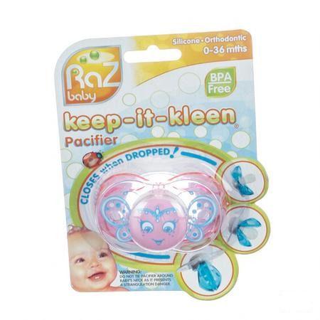 Raz Baby Keep It Clean Fospeen Betty Butterfly Pink  -  Solidpharma