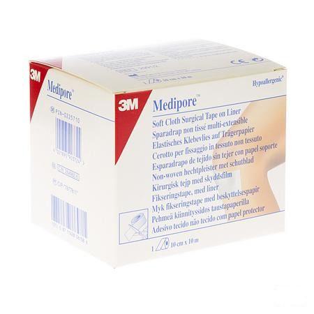 Medipore 3m Pansement Elast Adhesive Roul.10cmx10m 1 2991p-2  -  3M