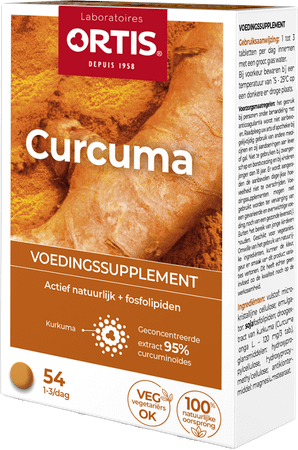 Ortis Curcuma Blister Tabletten 3x18  -  Ortis