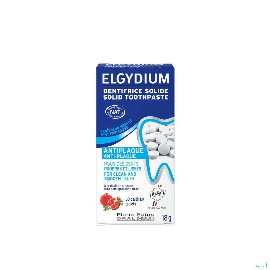 Elgydium Dentifrice Solide A/Plaque Pastilles 60