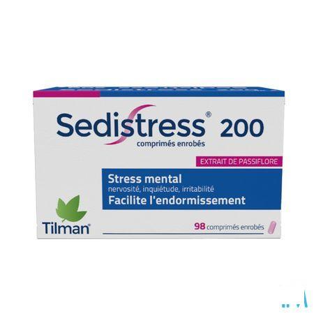 Sedistress 200 Omhulde Tabletten 98  -  Tilman