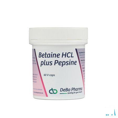 Betaine Hcl + Pesine V-Capsule 60  -  Deba Pharma