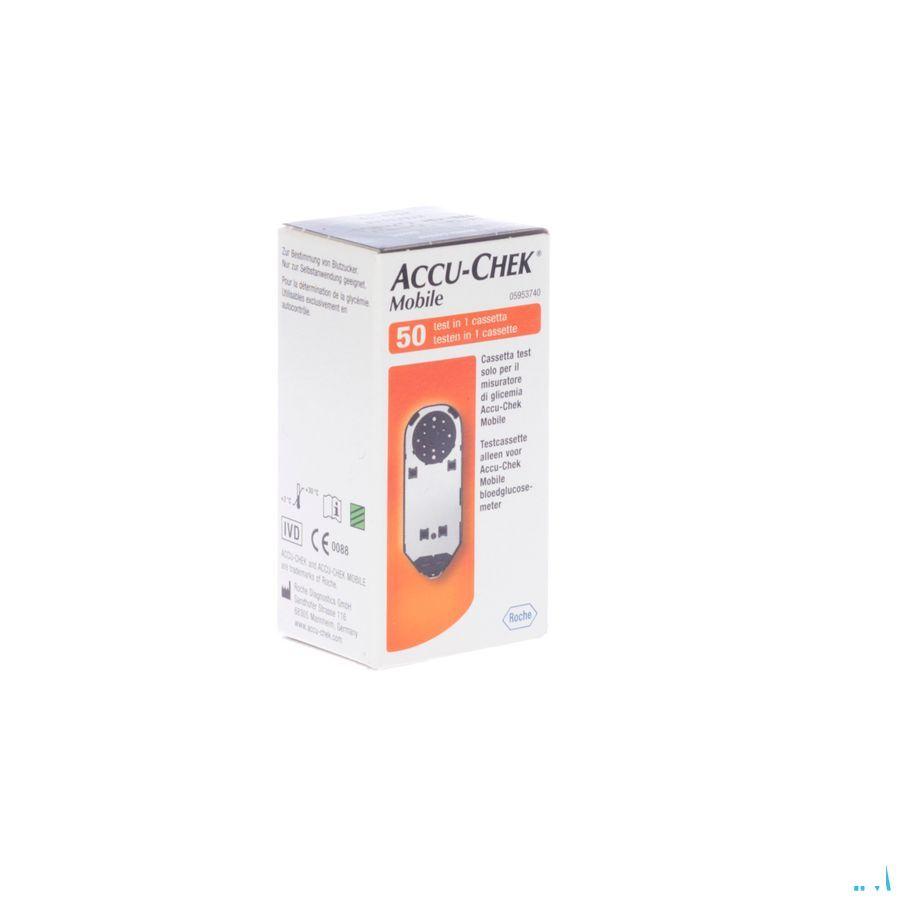 Accu Chek Mobile Test Cassette 50 Tests 7141254171  -  Roche Diagnostics