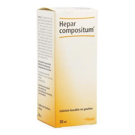 Hepar Compositum Drinkbare Oplossing Druppels 30 ml  -  Heel