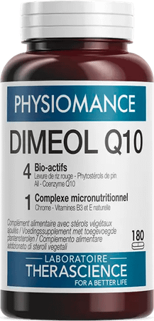 Dimeol Q10 Caps 180 Physiomance PHY416  -  Therascience