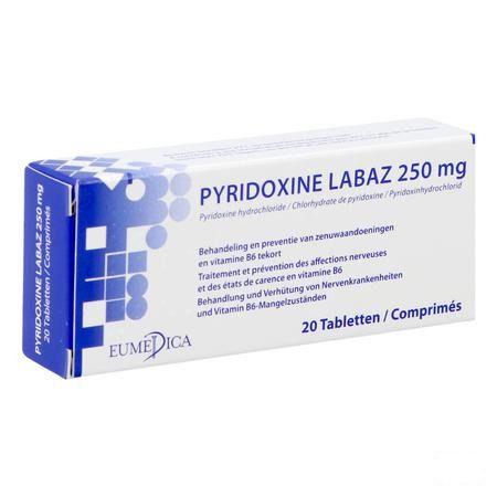 Pyridoxine Tabletten 20x250 mg