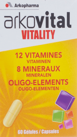 Arkovital Vitality Capsule 60  -  Arkopharma
