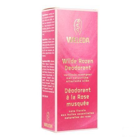 Weleda Deodorant Rose Musquee 100 ml  -  Weleda