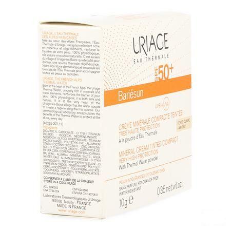 Uriage Bariesun Ip50 + Creme Miner. Comprimesclair Poudre 10 gr