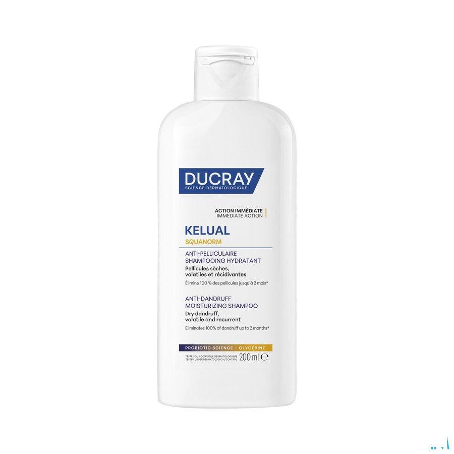 Ducray Kelual Squanorm Shampoo Droge Schilfers 200 ml