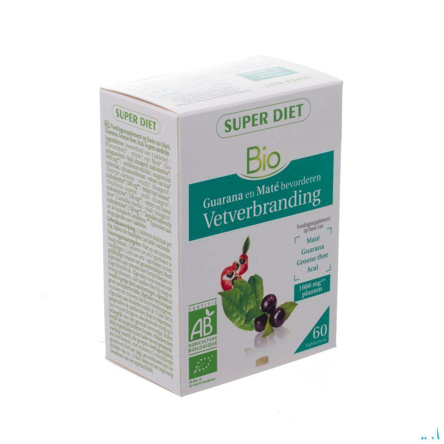 Super Diet Complexe Vetverbrander Bio Tabletten 60  -  Superdiet Laboratoires