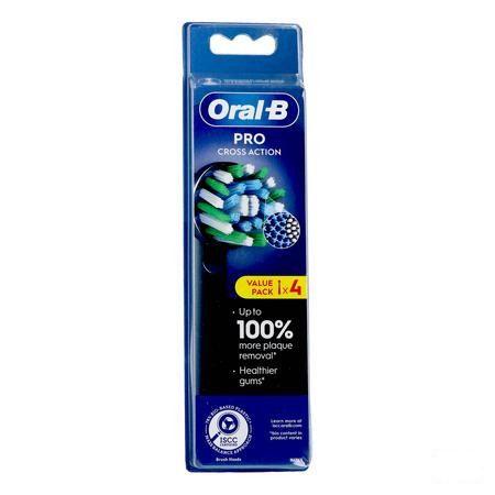 Oral-B Refill Crossaion Black Xf 4