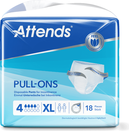 Attends Pull-Ons 4Xl 1X18  -  Attends