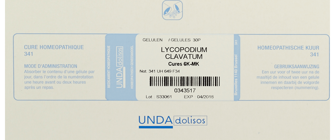 Lycopodium Clavatum Cure 6k-MK  -  Boiron