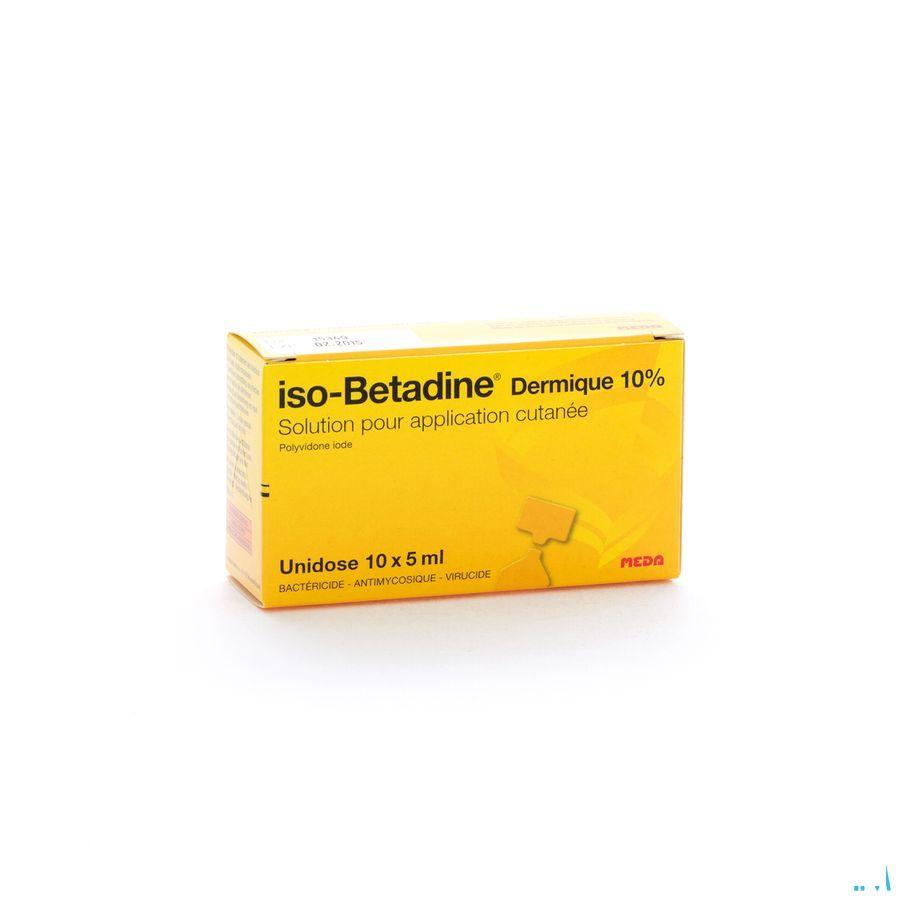 Iso Betadine Derm 10% Unidose Flacon 10x5 ml