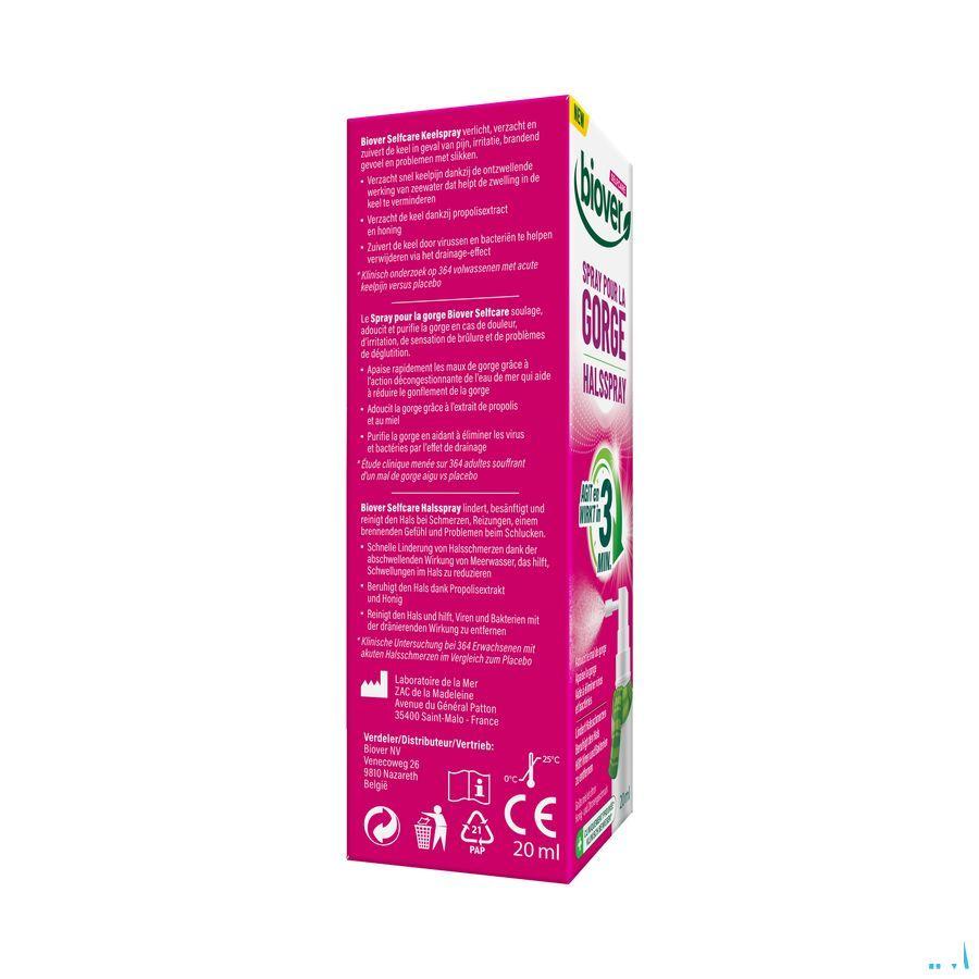 Biover Selfcare Spray Gorge 3Min 20 ml
