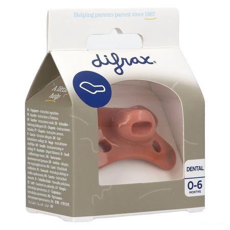 Difrax Fopspeen Sil Mini-dental 0-6m 799  -  Difrax