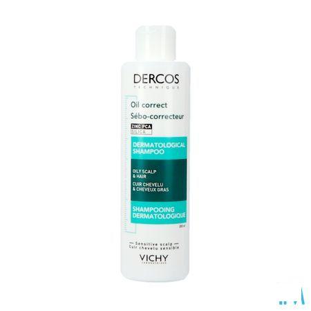 Vichy Dercos Verzorging Shampoo Sebum Regulerend 200 ml