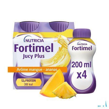 Fortimel Jucy Plus Mango Ananas 4 x 200 ml 185085