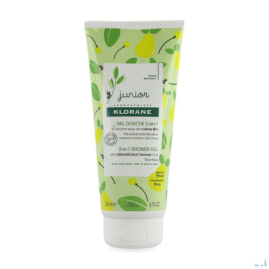 Klorane Petit Junior Douche Gel Peer 200  ml Nf