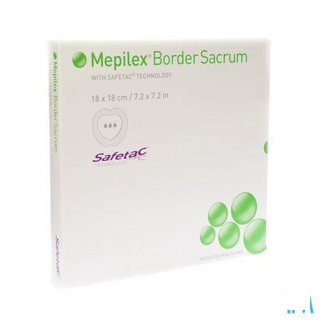 Mepilex Border Ag Sacrum Ster 18,0X18,0 5 382000  -  Molnlycke Healthcare