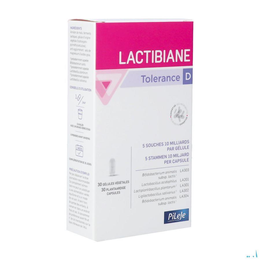 Lactibiane Tolerance D Caps 30  -  Pileje Benelux