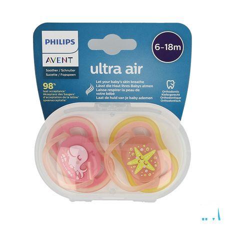 Philips Avent Fopspeen 6M+ Girl  -  Bomedys